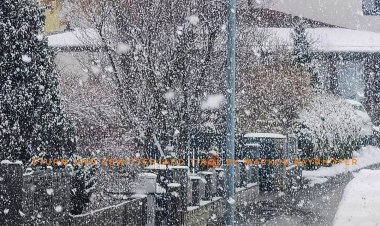 Noch einmal Neuschnee bis Dienstag !