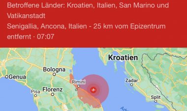 Starkes Erdbeben in Italien!